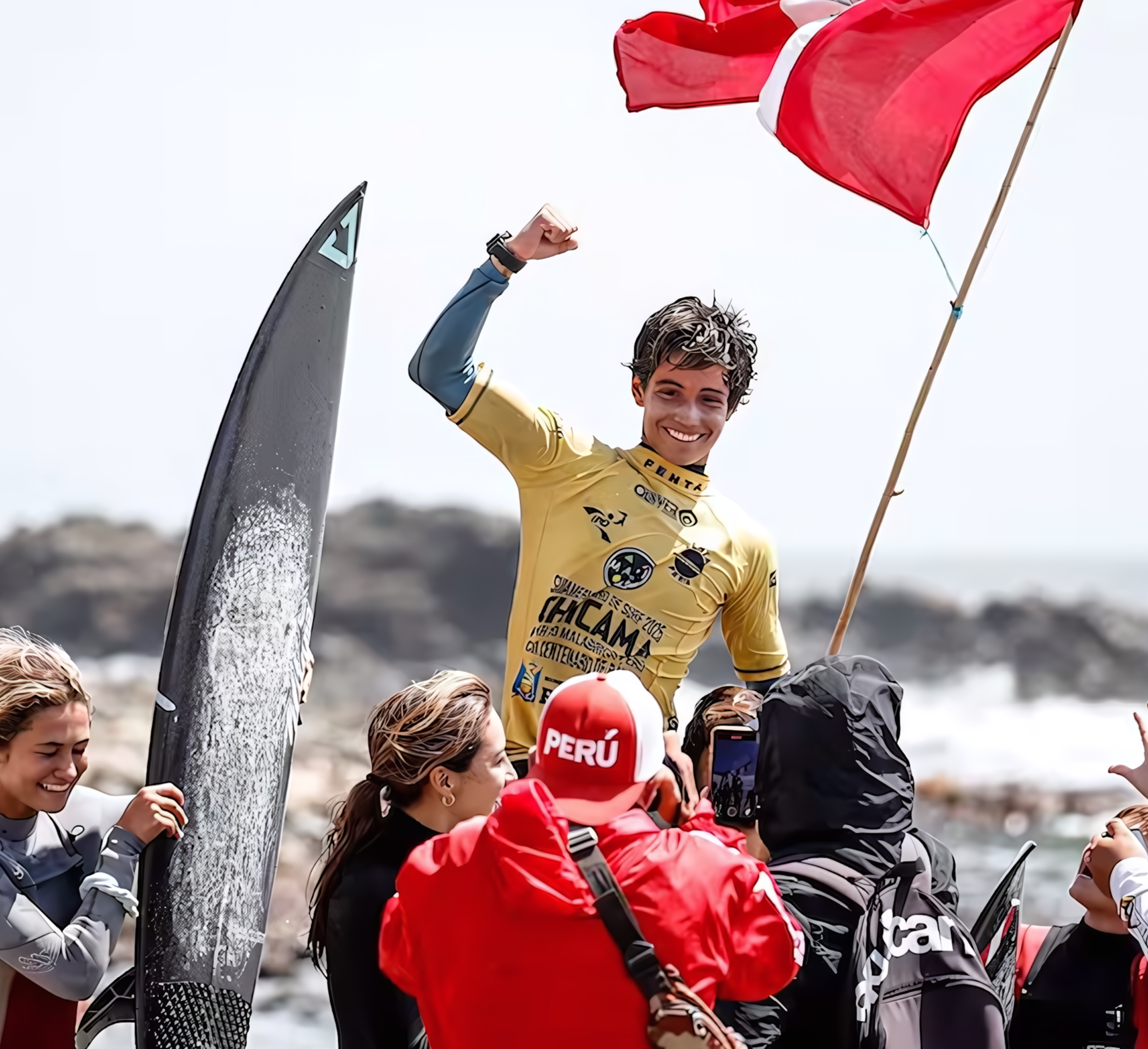 Festejo peruano: Bastian Arévalo se coronó campeón Sudamericano de Surf Sub 16 en Chicama