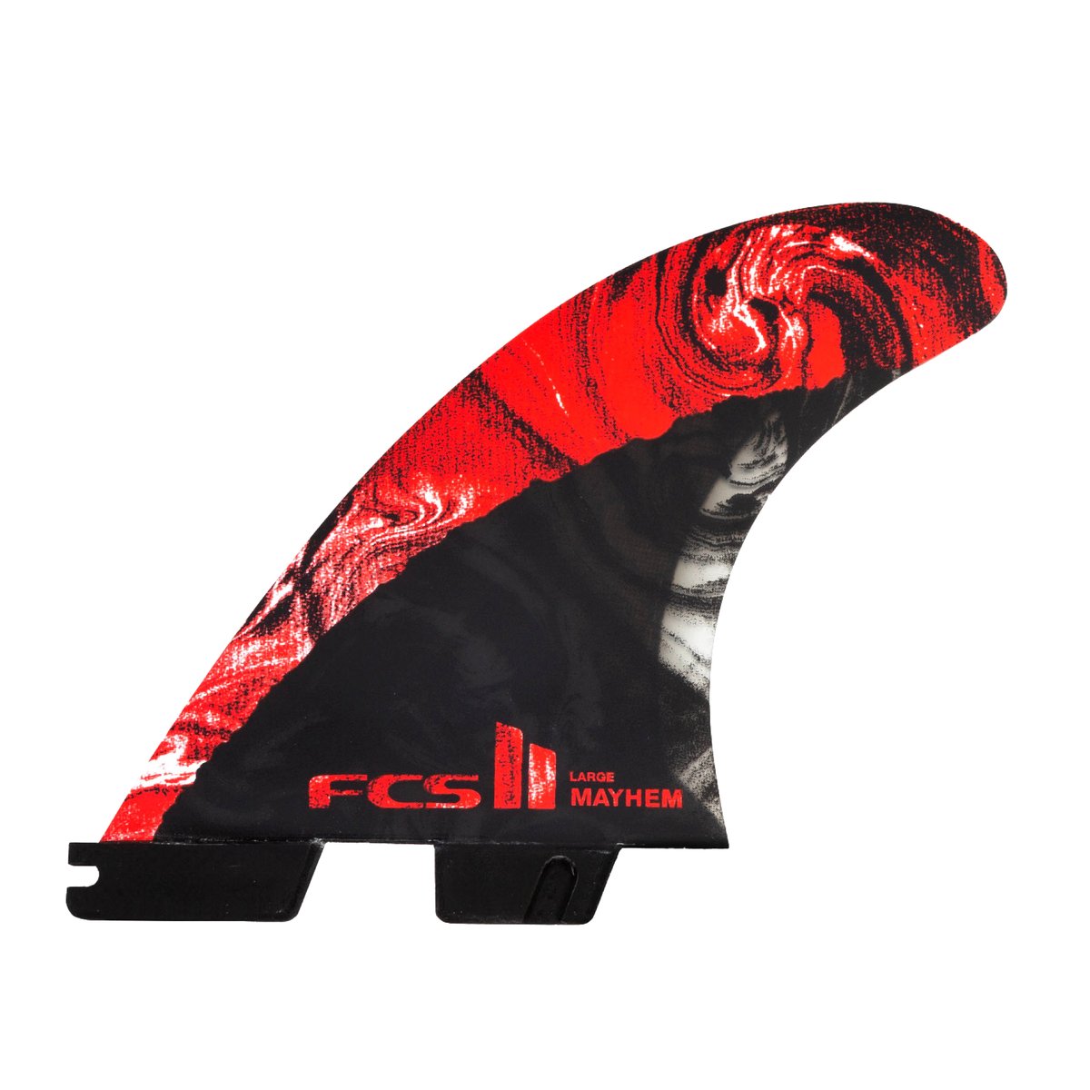 FCS II MB PC CARBON LARGE  RED TRI