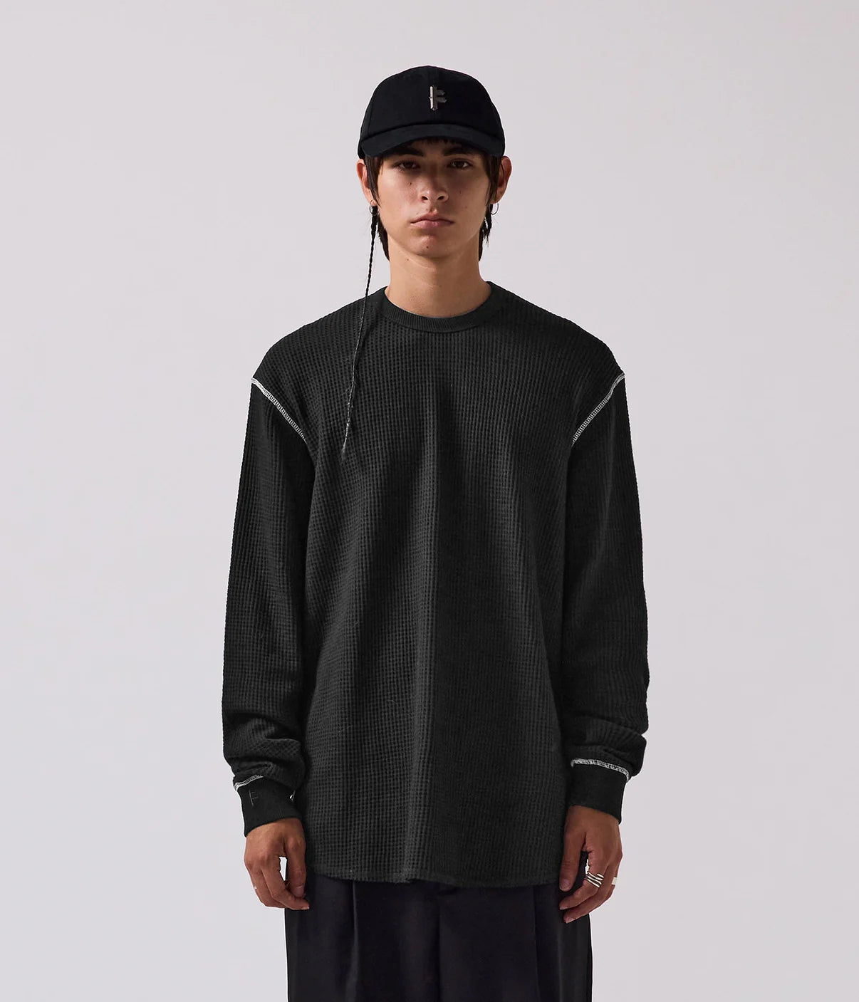 SWEATER FORMER AG WAFFLE LS