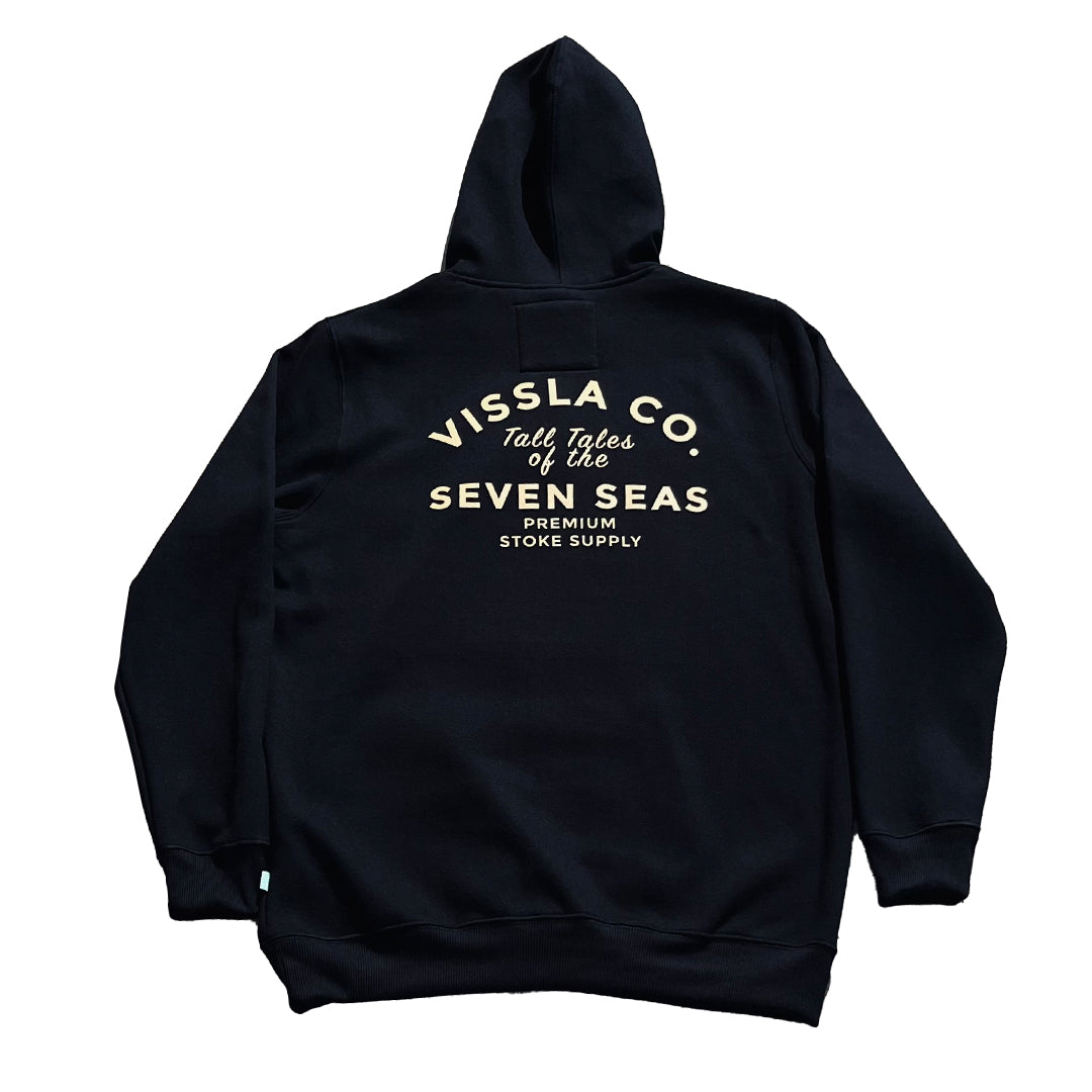 HOODIE SPECTRUM BLACK VISSLA BLACK FW