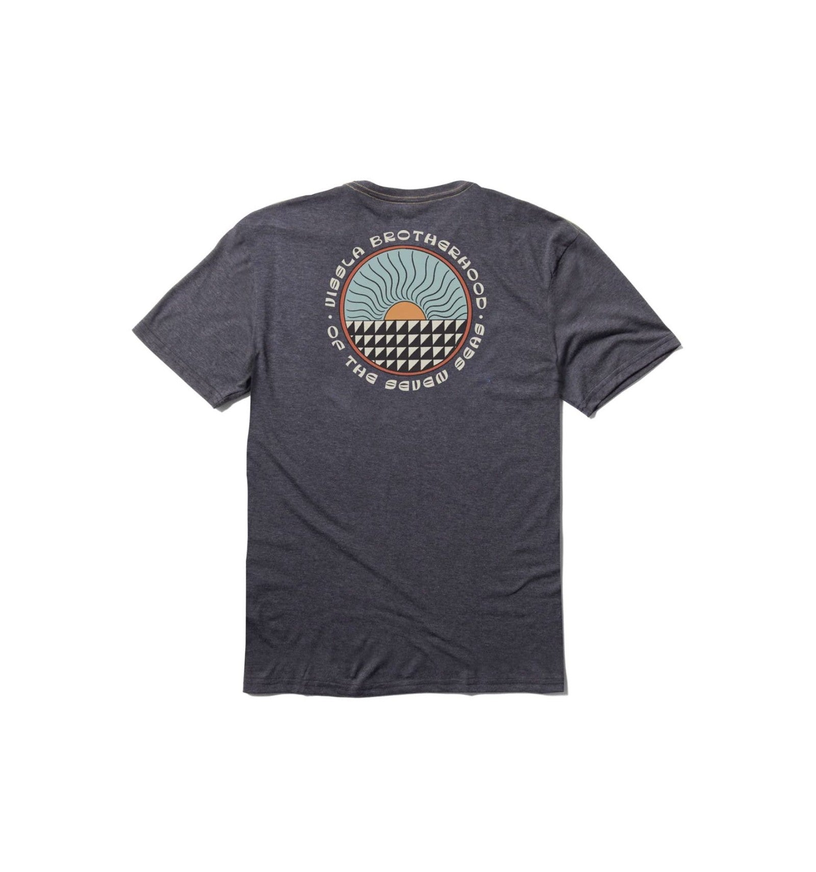 POLO VISSLA SURF CHECK CHARCOAL HEATHER FW